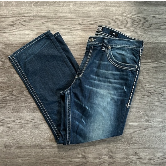 Affliction Blake Relaxed Straight Leg Jeans | 40 - Picture 8 of 8